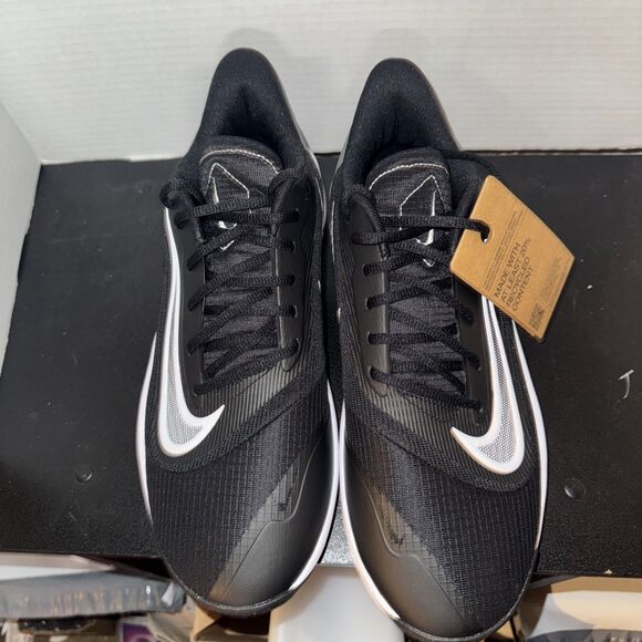 Men\'s Size 11 Nike Precision VII Athletic Shoes Black White Gray NEW FN4322 005 main image 6
